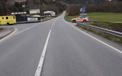 Rothenbrunnen GR – Fahrradfahrer (56) bei Kollision mit Auto schwer verletzt