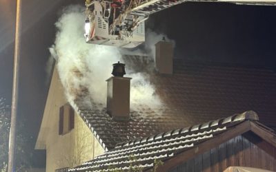 Möhlin AG – Dachstockbrand in EFH
