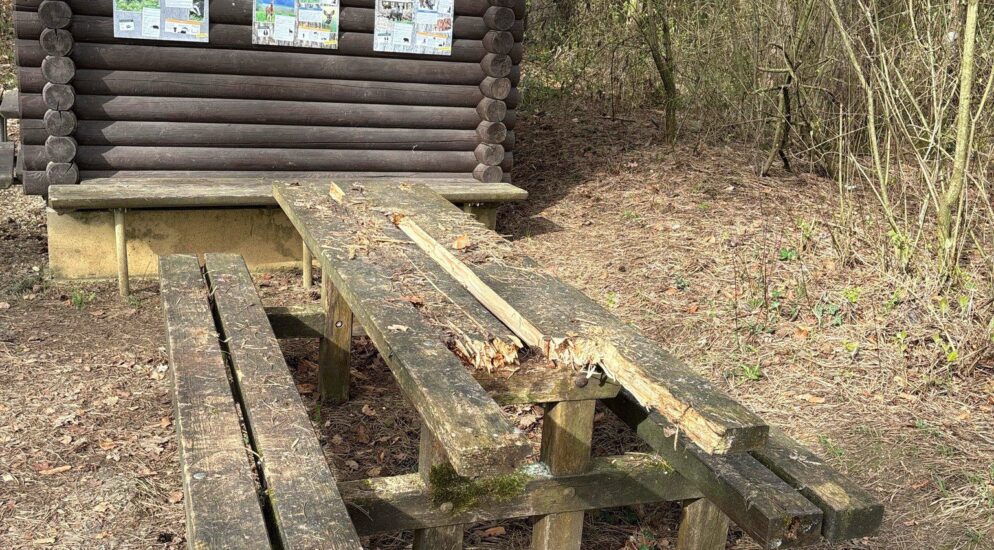 Thayngen SH – Vandalen richten enormen Sachschaden an Grillstelle an