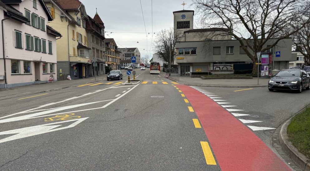 St.Gallen SG: Durch Vollbremsung verletzt St.Gallen SG: Durch Vollbremsung verletzt