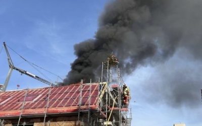 Altendorf SZ – Brand auf Baustelle