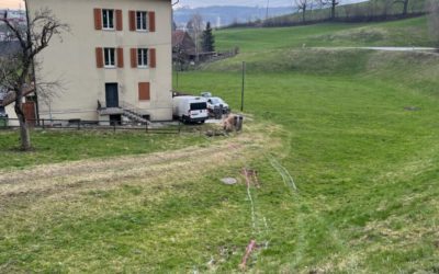 Stadt St.Gallen – Ungesicherter Lieferwagen rollt Wiese hinunter
