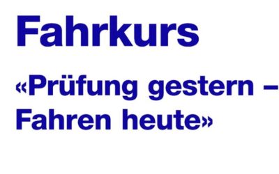 Stadtpolizei Zürich – Verkehrsvorschriften und Fahrtechniken ändern sich laufend