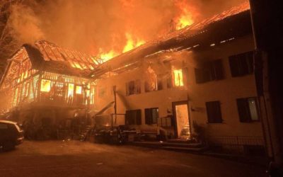 Wohnhaus steht in Pfaffnau LU in Vollbrand – zwei Personen vermisst
