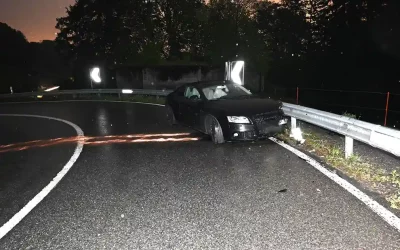 Oberegg AI – Totalschaden nach Selbstunfall mit Personenwagen