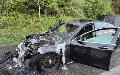 Hauptwil TG – Auto in Brand geraten