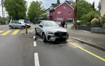 Basel Stadt – Vortritt missachtet – Unfall an der Neubadstrasse