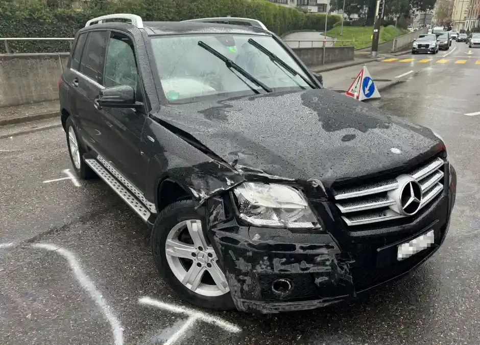 Stadt St.Gallen – Selbstunfall mit Totalschaden