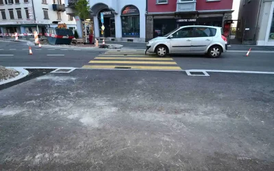 Rorschach SG – Unfall zwischen Auto und Fussgängerin – schwer verletzt