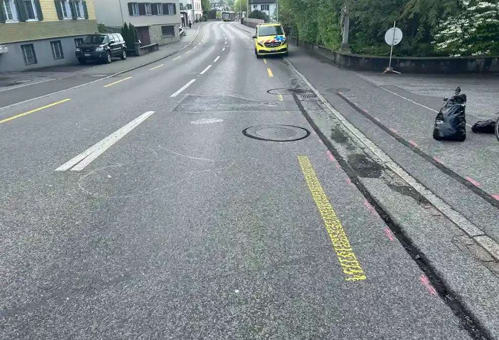 Uznach SG: Selbstunfall mit E-Bike – schwer verletzt