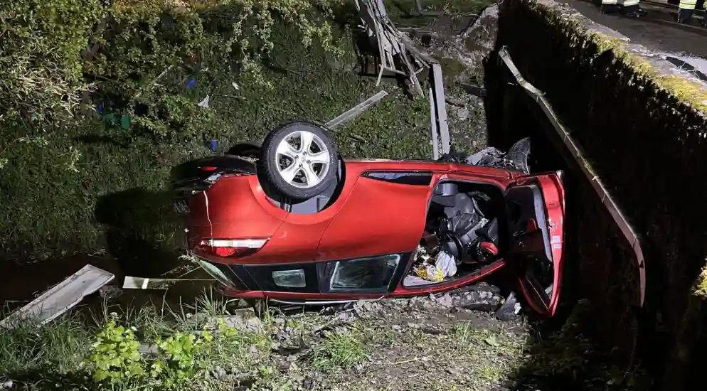 Solothurn – Fahrzeuglenker bei Selbstunfall verletzt