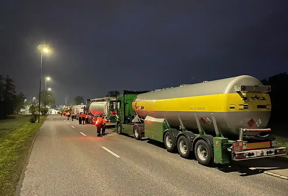 Rümlang ZH – Positives Fazit nach Tankfahrzeugkontrolle