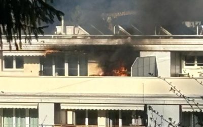 Safenwil AG – Balkonbrand in MFH