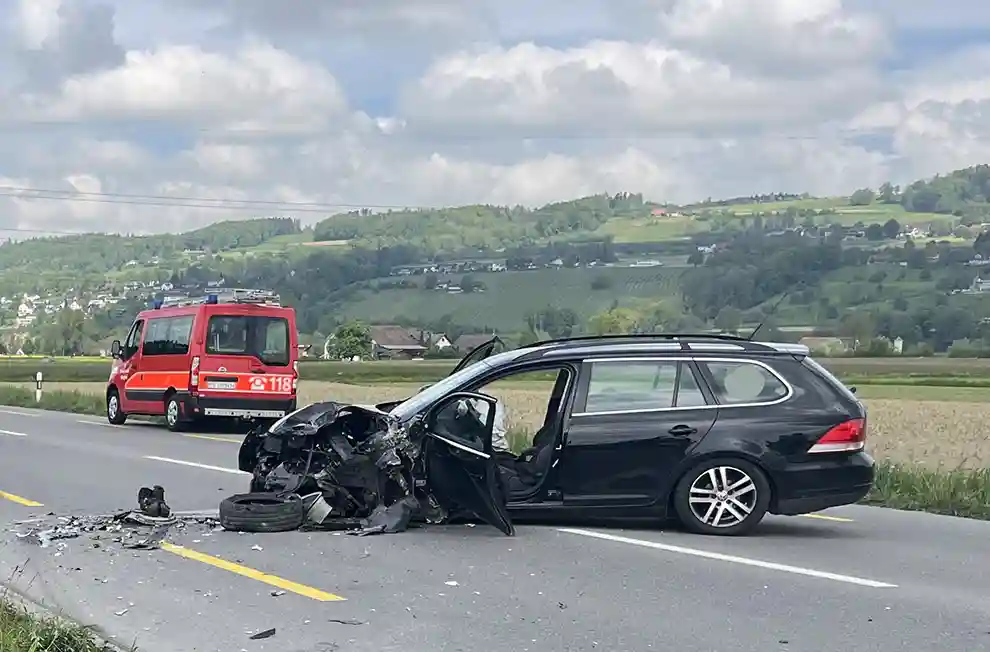 Bürglen TG – Bei Verkehrsunfall verletzt