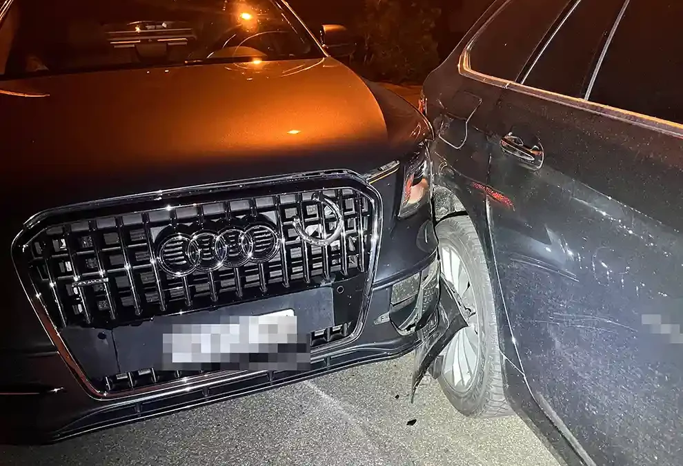 Kreuzlingen TG –  In parkiertes Auto geprallt