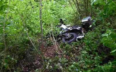 Eichberg SG – Selbstunfall mit Motorrad