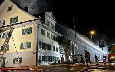 Merenschwand AG – Brand fordert mehrere Verletzte
