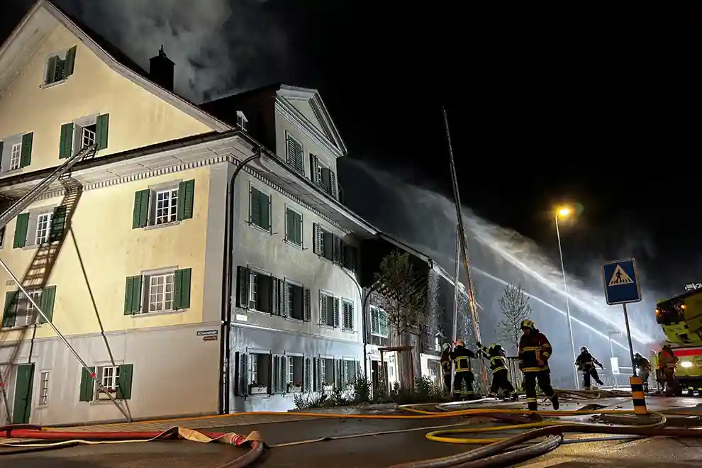 Merenschwand AG – Brand fordert mehrere Verletzte