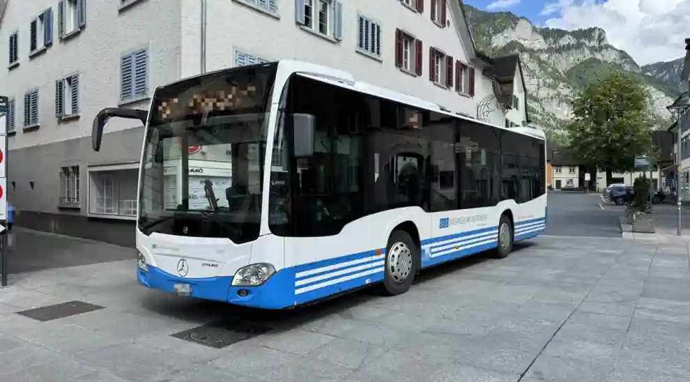 Walenstadt SG – Unfall zwischen Kind und Bus