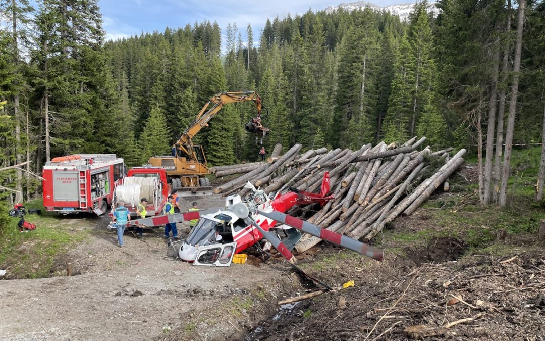 Conters GR – Helikopter abgestürzt