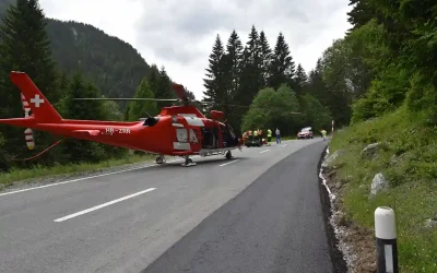 Sufers SG – Motorradfahrer verunfallt