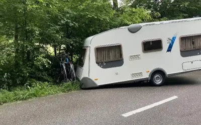 Schaffhausen – Wohnanhänger macht sich selbständig