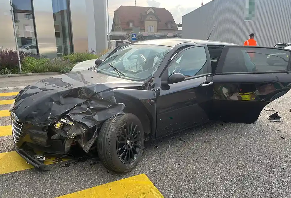 Oberaach TG – Zwei Verletzte nach Verkehrsunfall