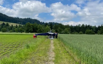 Ranflüh BE – Kleinflugzeug verunfallt – zwei Personen verletzt