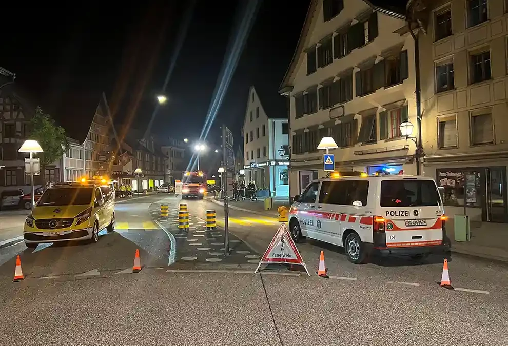 Gossau SG – Brandmeldung sorgte für Grossaufgebot