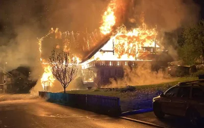 Heimberg BE – Technischer Defekt führte zu Brand