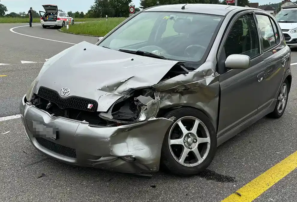 Riedt b. Erlen TG – Zwei Verletzte nach Verkehrsunfall