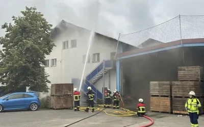 Merenschwand AG – Nach Brand in Spital gebracht
