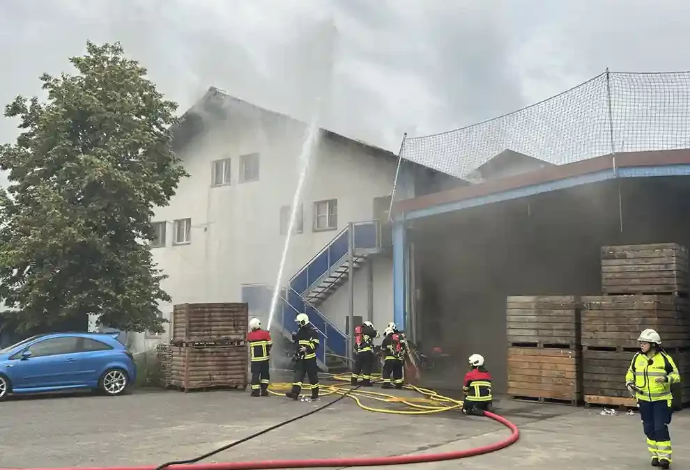 Merenschwand AG – Nach Brand in Spital gebracht
