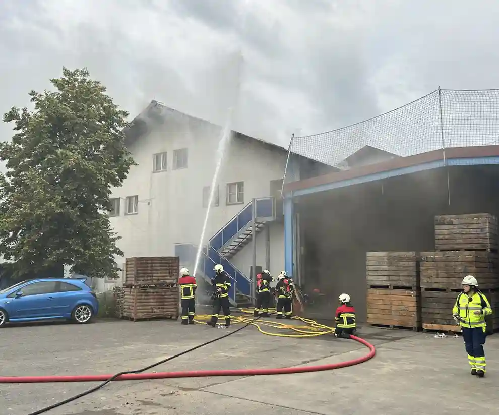 Merenschwand: Nach Brand in Spital gebracht