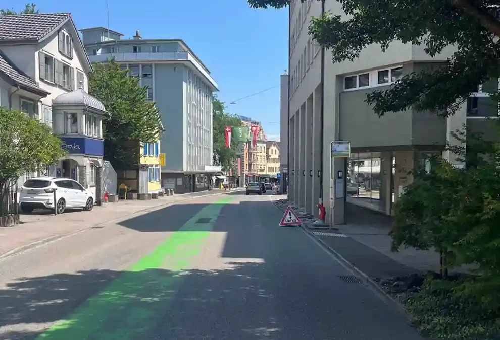 Rorschach SG – Unfall zwischen Auto und Velofahrerin