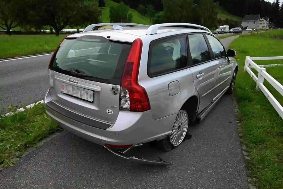 St. Margrethen SG – Selbstunfall mit Auto