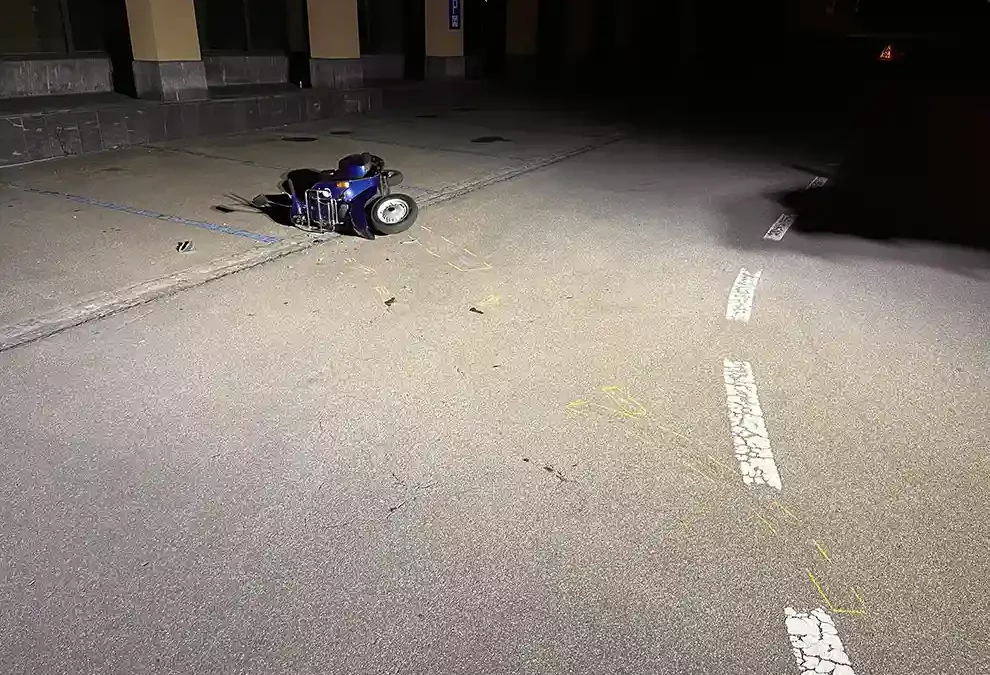 Wattwil SG – Selbstunfall mit Motorrad – fahrunfähig