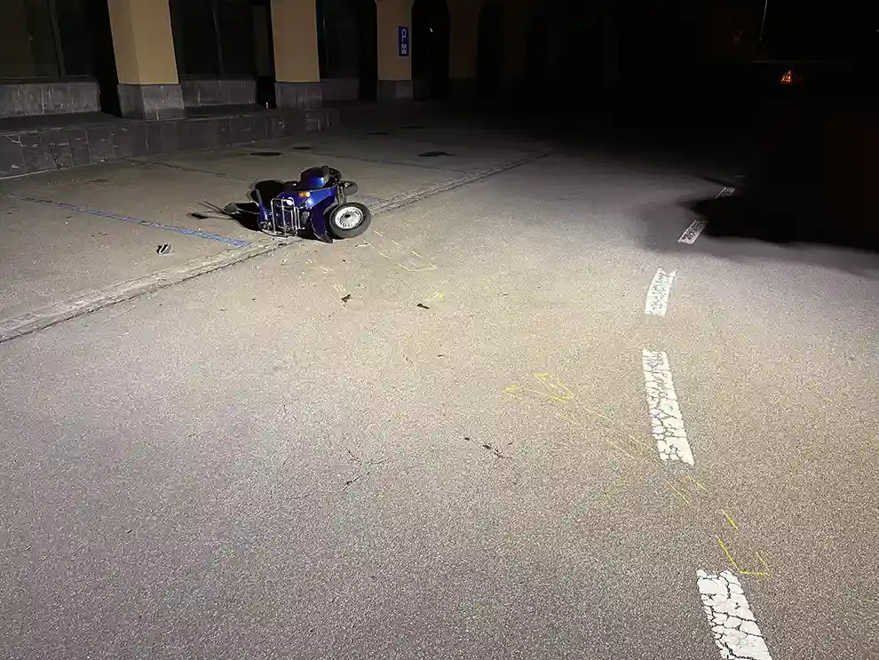 Wattwil SG – Selbstunfall mit Motorrad – fahrunfähig Wattwil SG – Selbstunfall mit Motorrad – fahrunfähig