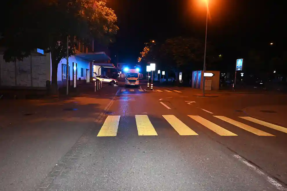 Wil: Fahrunfähig mit E-Scooter Selbstunfall verursacht