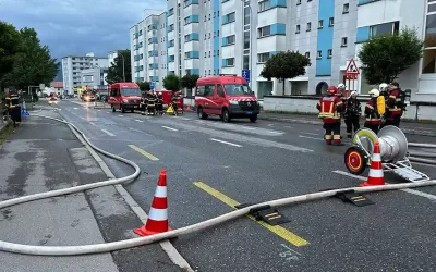 Bulle FR – Zwei Tote nach einem Brand in einem Mehrfamilienhaus