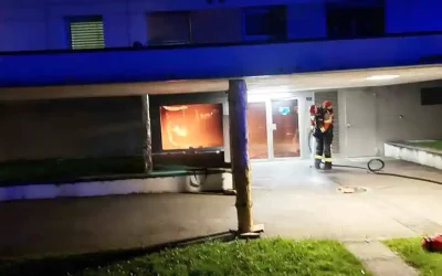 Spreitenbach AG – Brand in einem Hochhaus