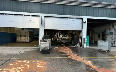Wallisellen ZH – Brand in Autowerkstatt