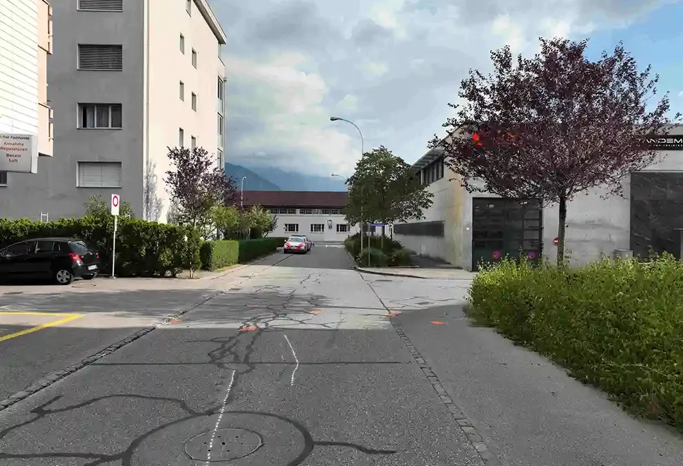 Landquart GR – Verkehrsunfall Motorrad mit Personenwagen