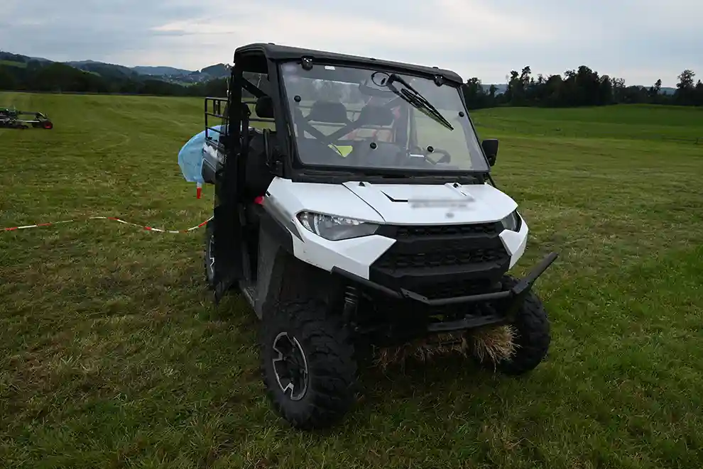Niederwil SG – Verletzte nach Selbstunfall mit Geländefahrzeug – alkoholisiert