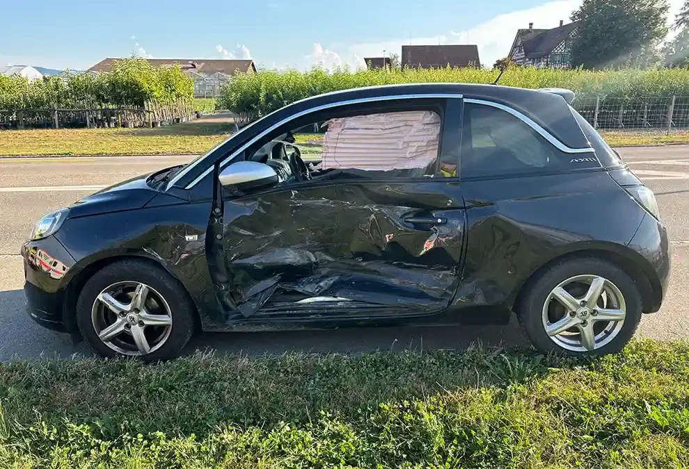 Neukirch TG – Zwei Verletzte nach Verkehrsunfall