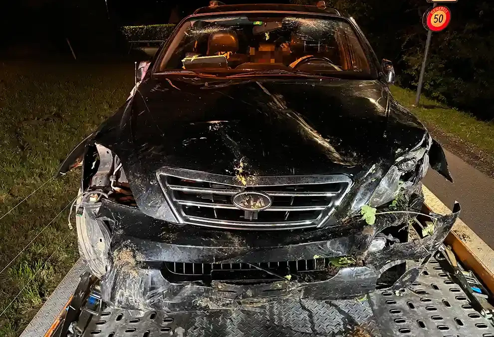 Stettfurt – Alkoholisiert verunfallt