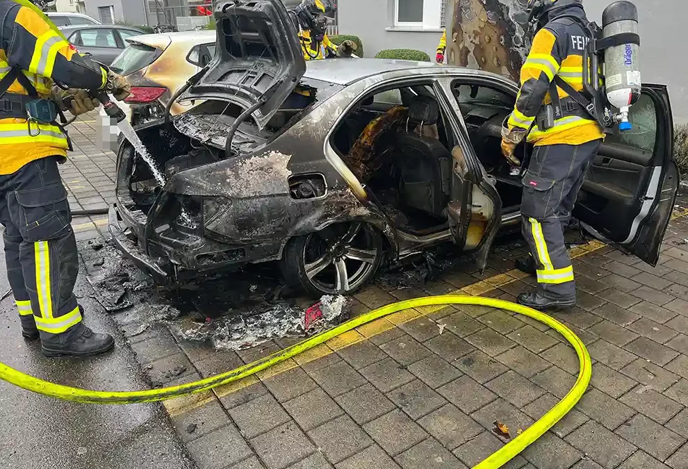 Sulgen – Autos in Brand geraten