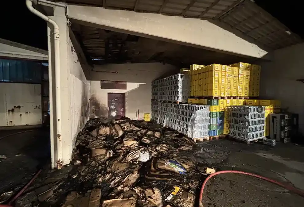 Kradolf TG – Brand in einem Unterstand
