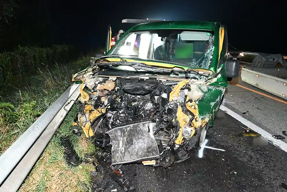 Buchs SG – Selbstunfall auf Autobahn – fahrunfähig