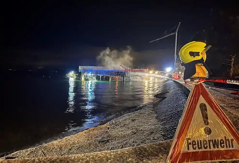 Rorschach SG – Brand von Badhütte – Zeugenaufruf